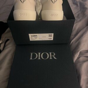 Authentic Dior White Sneakers